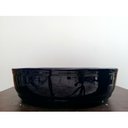 Vaso in ceramica smaltata...
